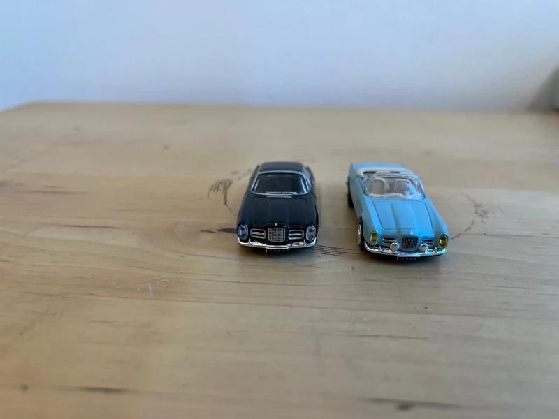 Fasel Vega III Cabriolet 1963 & Fasel Vega II coupé 1961, Envoi, Comme neuf, Voiture, Autres marques