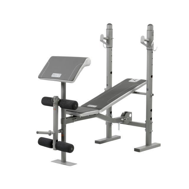 Banc musculation + barres + poids, Enlèvement, Utilisé, Banc d'exercice