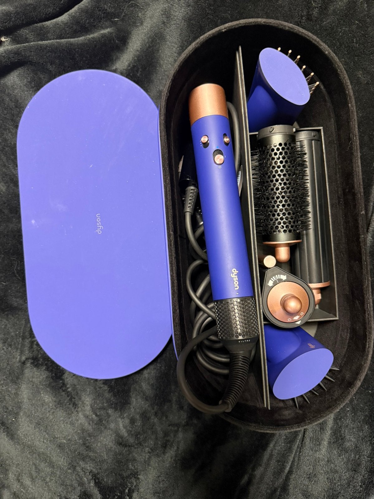 Dyson AirWarp violet, Bijoux, Sacs & Beauté, Enlèvement, Comme neuf