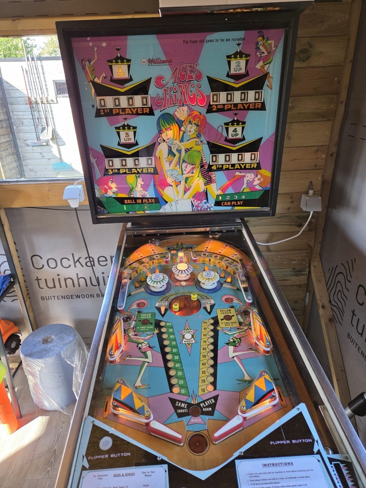 flipperkast, Verzamelen, Automaten | Flipperkasten, Ophalen, Gebruikt, Mechanisch, Flipperkast