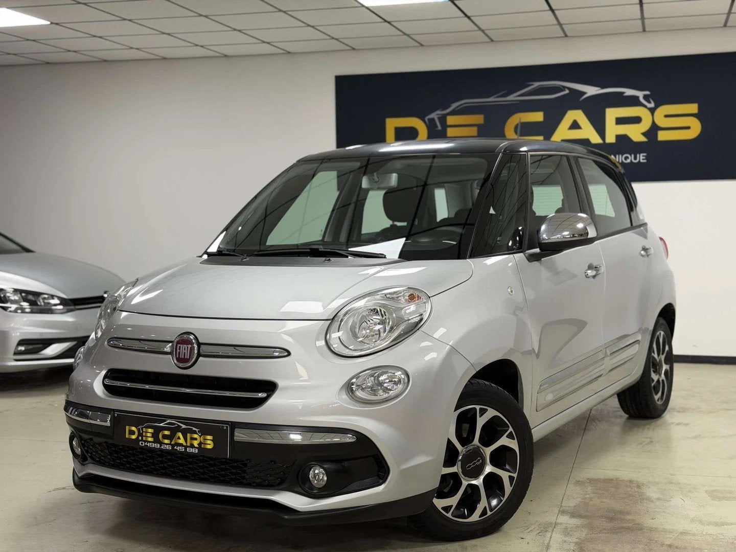 Fiat 500L 1.4i Lounge *Airco*Bluetooth*Cruise Control /GARAN, Autos, Argent ou Gris, Achat, Euro 6, Entreprise