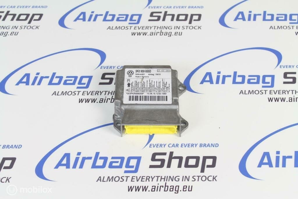 Airbag module Volkswagen Golf 6 (2015), Autos : Pièces & Accessoires, Électronique & Câbles, Utilisé, Enlèvement ou Envoi
