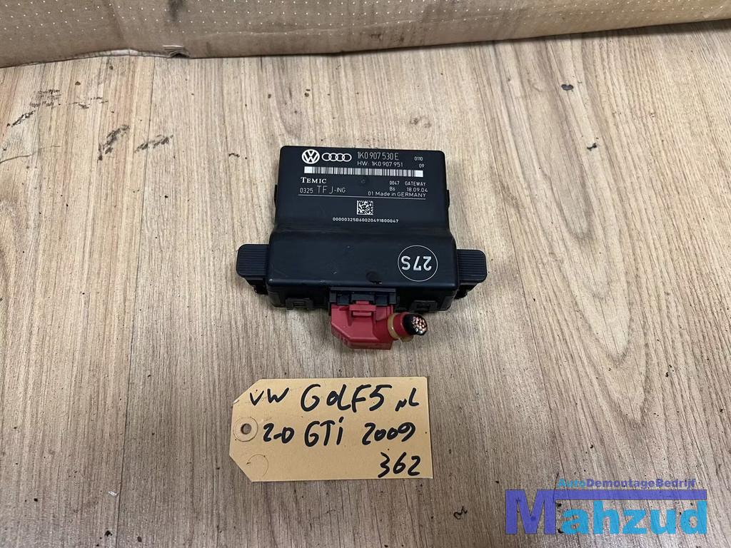 VW GOLF 5 GTI GATEWAY Comfort module 1K0907530E 2003-2009, Gebruikt, Volkswagen, Volkswagen AG, Vw@volkswagen.de