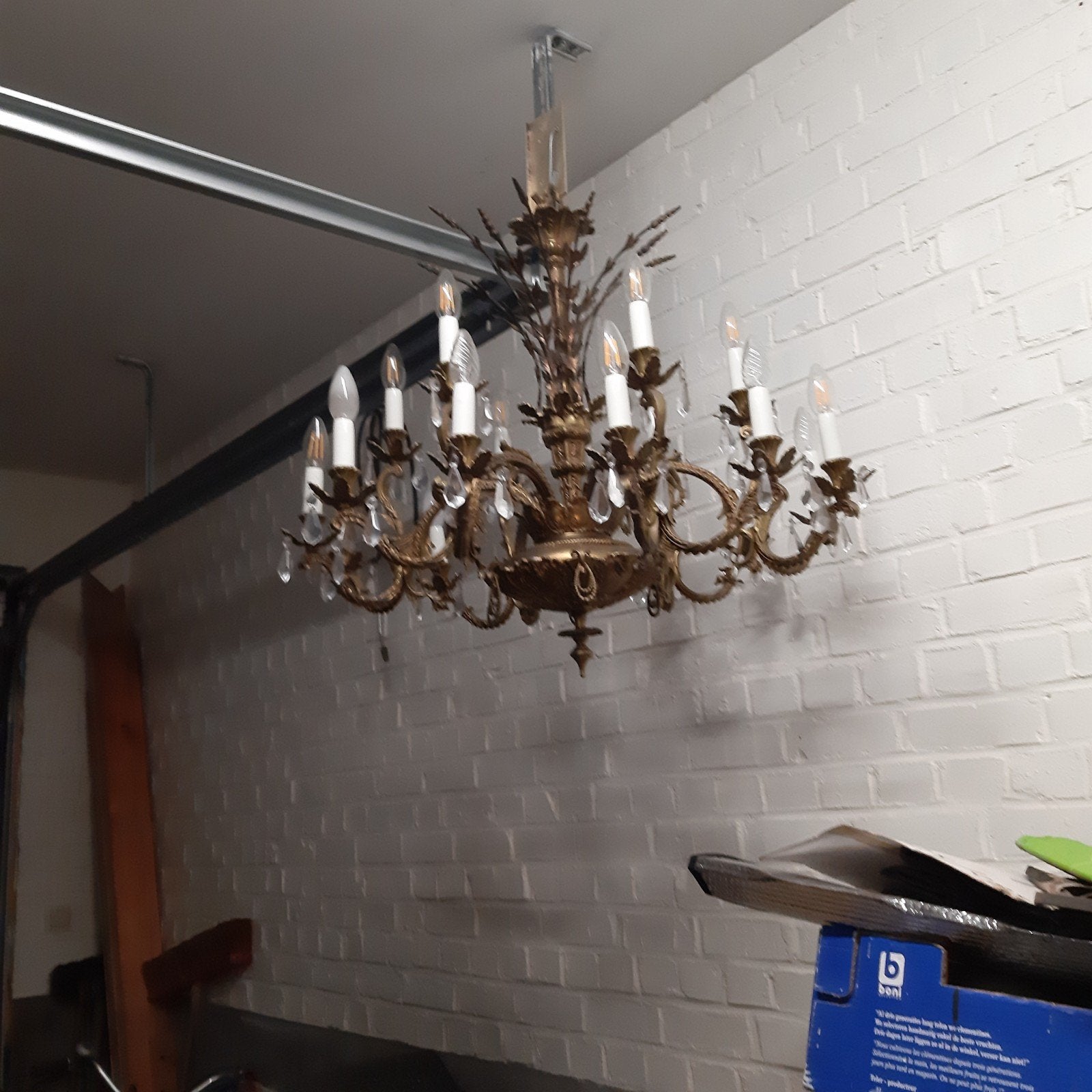 luster, Ophalen
