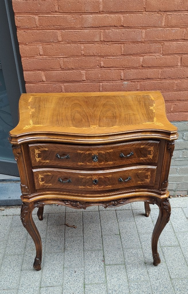 Elegante 'gebuikte' vintage ladekast, Ophalen, Gebruikt, 1 of 2 laden, 50 tot 100 cm