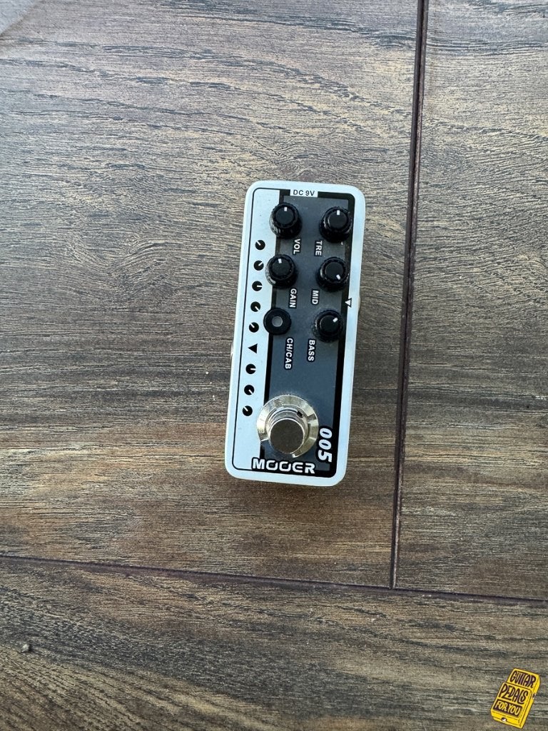 Mooer 005 Fifty-Fifty 3 Micro Preamp, Muziek en Instrumenten, Ophalen of Verzenden, Zo goed als nieuw, Overige typen