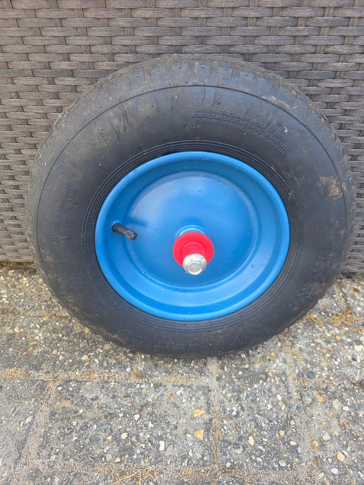 kruiwagenwiel, Tuin en Terras, Kruiwagens, Ophalen