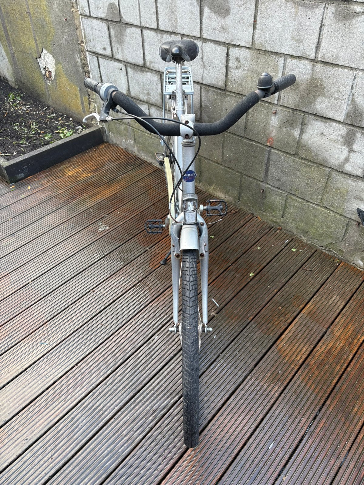 Damesfiets in nette staat te koop, Fietsen en Brommers, Terugtraprem, Gebruikt, Versnellingen, 56 cm of meer