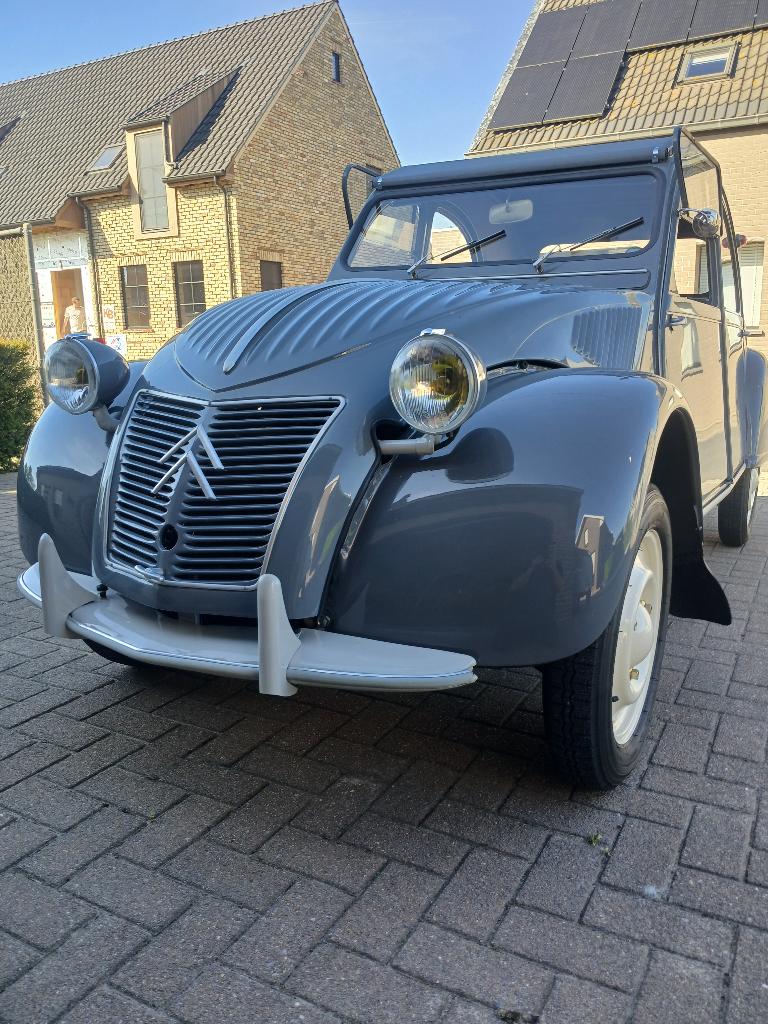 2 CV 1958 AZ, Autos, Citroën, Argent ou Gris, Achat, 425 cm³, 850 kg