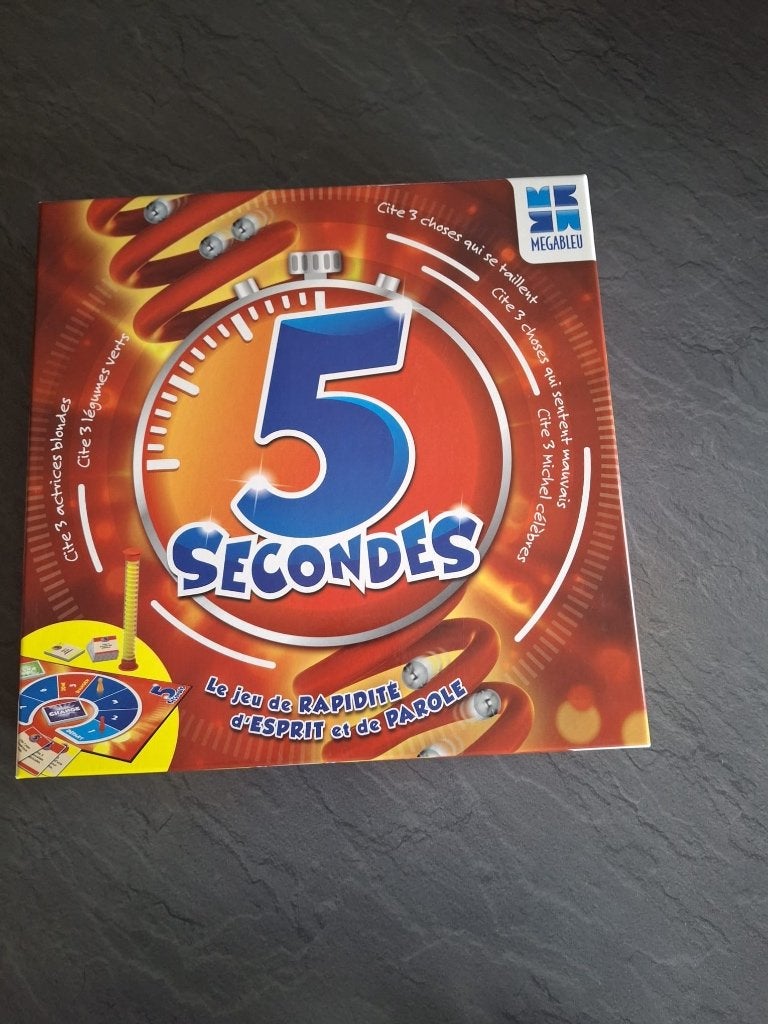 5 secondes, Hobby en Vrije tijd, Gezelschapsspellen | Overige, Ophalen, Zo goed als nieuw