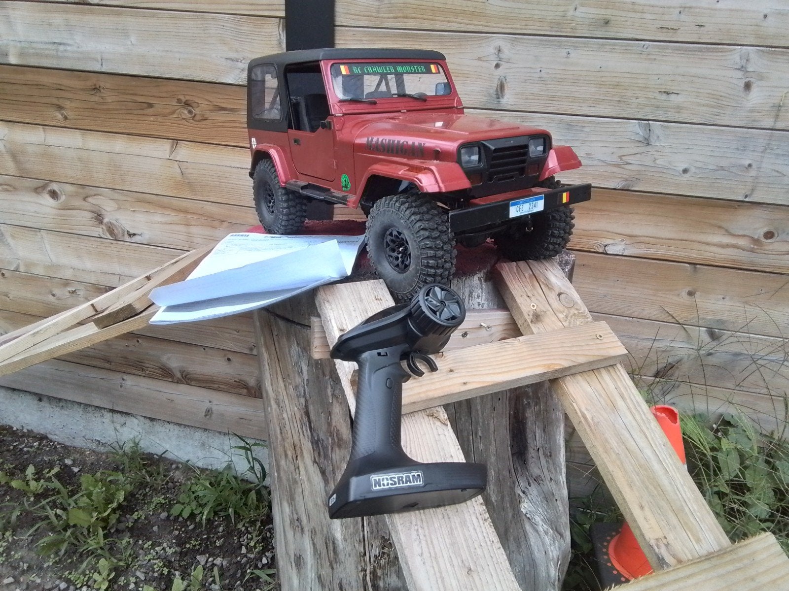 Crawler Mashigan 1/10, Hobby en Vrije tijd, Modelbouw | Radiografisch | Overige, Ophalen, Nieuw
