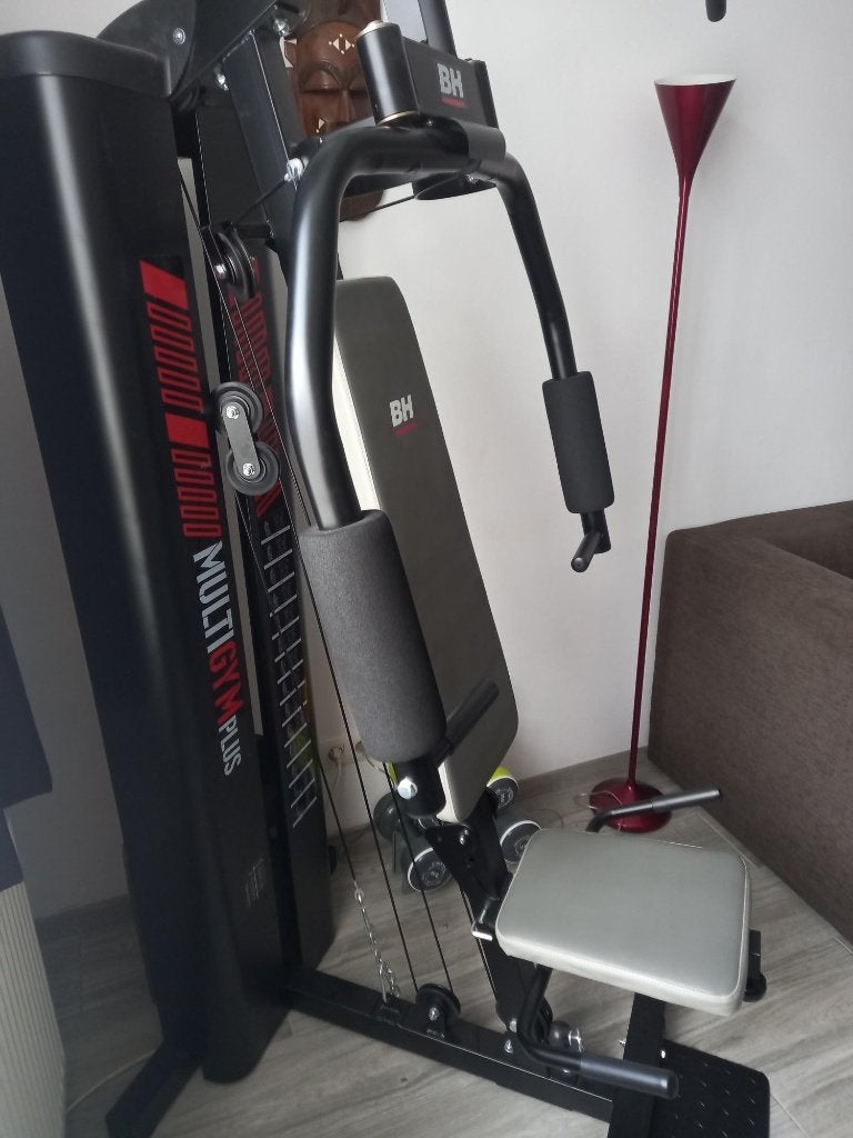 fitnesstoestel, Sport en Fitness, Fitnessapparatuur, Zo goed als nieuw, Krachtstation, Benen, Borst, Rug, Ophalen