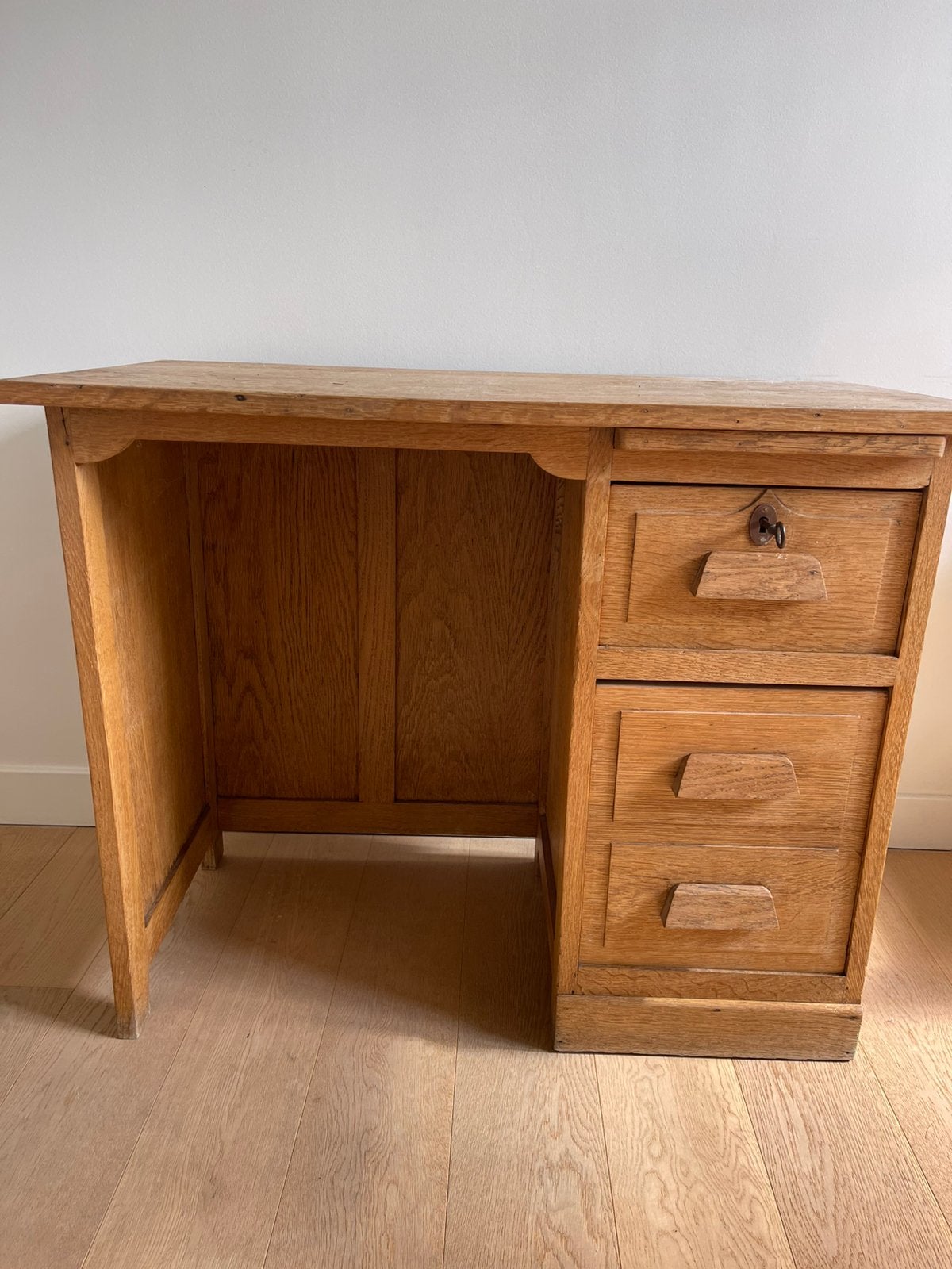 Eiken bureautje, Classique, Enlèvement, Utilisé, Bureau enfant