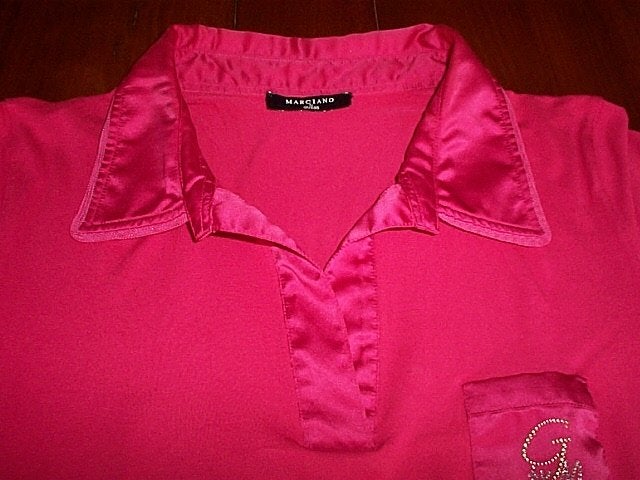 Prachtige MARCIANO by GUESS blouse 36/38, Kleding | Dames, Marciano by Guess, Ophalen of Verzenden, Zo goed als nieuw, Roze