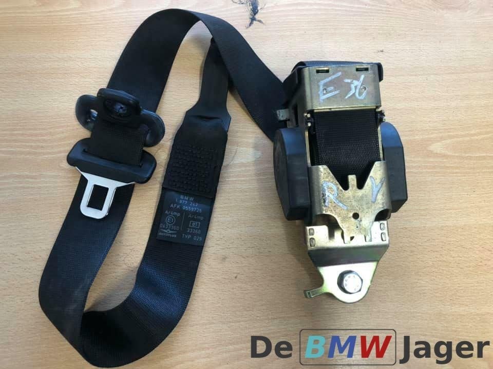 Veiligheidsgordel rechtsvoor BMW E36 72111977242, Auto-onderdelen, Gebruikt, Ophalen of Verzenden, BMW, BMW