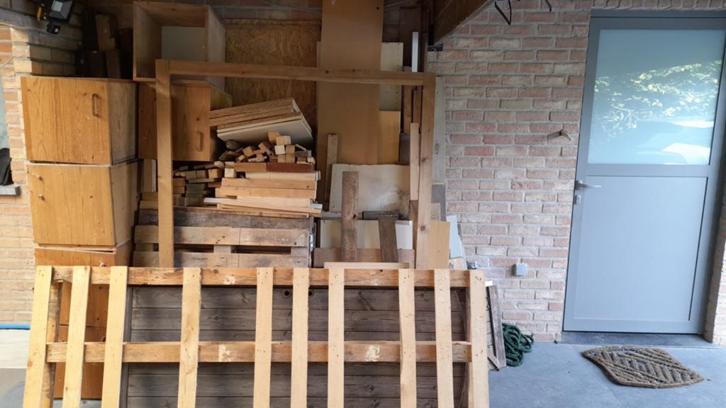 Droog brandhout, Tuin en Terras, Tuinhuizen, Ophalen
