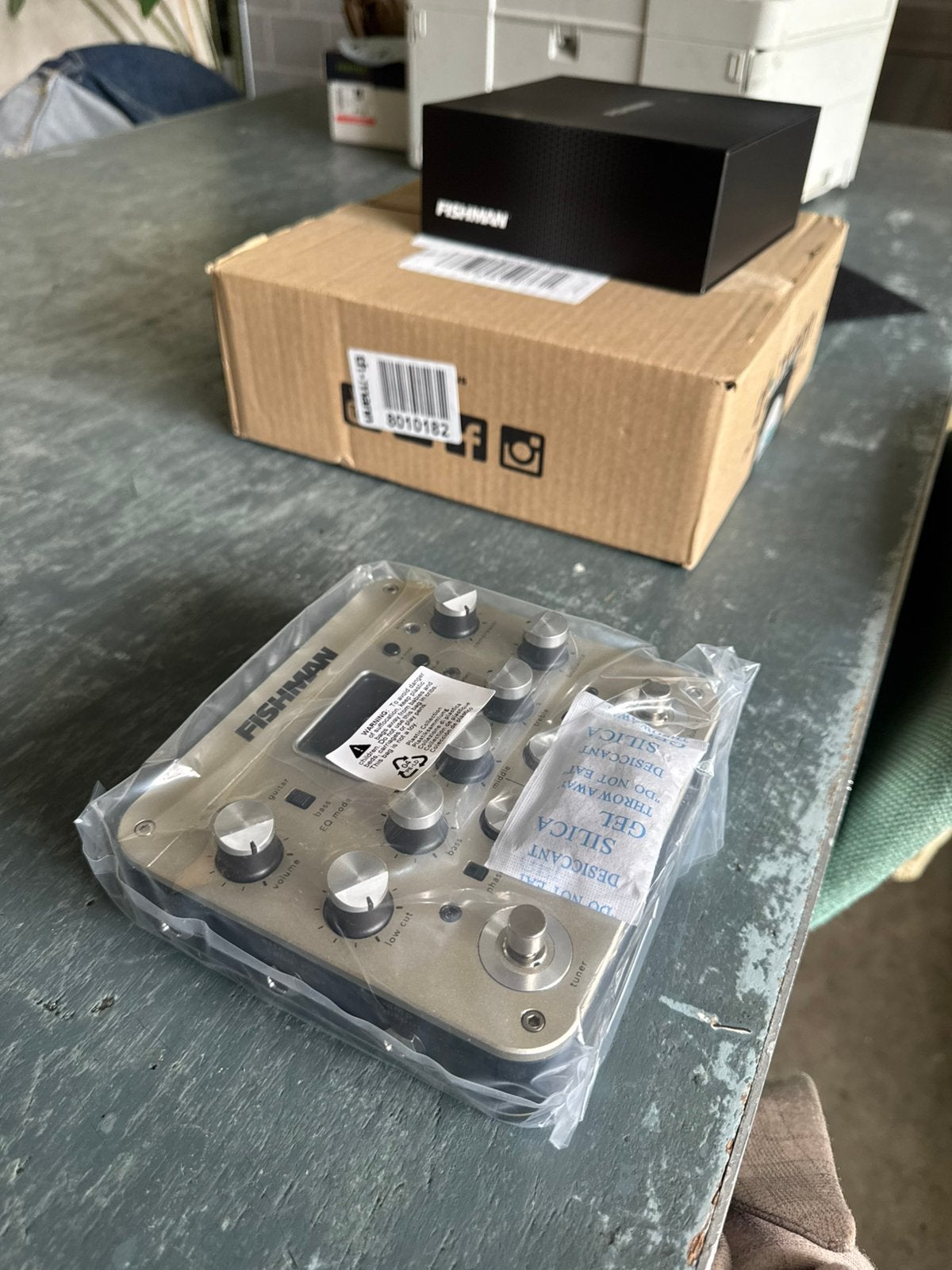 Fishman Platinum Pro EQ preamp pedaal, Muziek en Instrumenten, Ophalen of Verzenden, Zo goed als nieuw