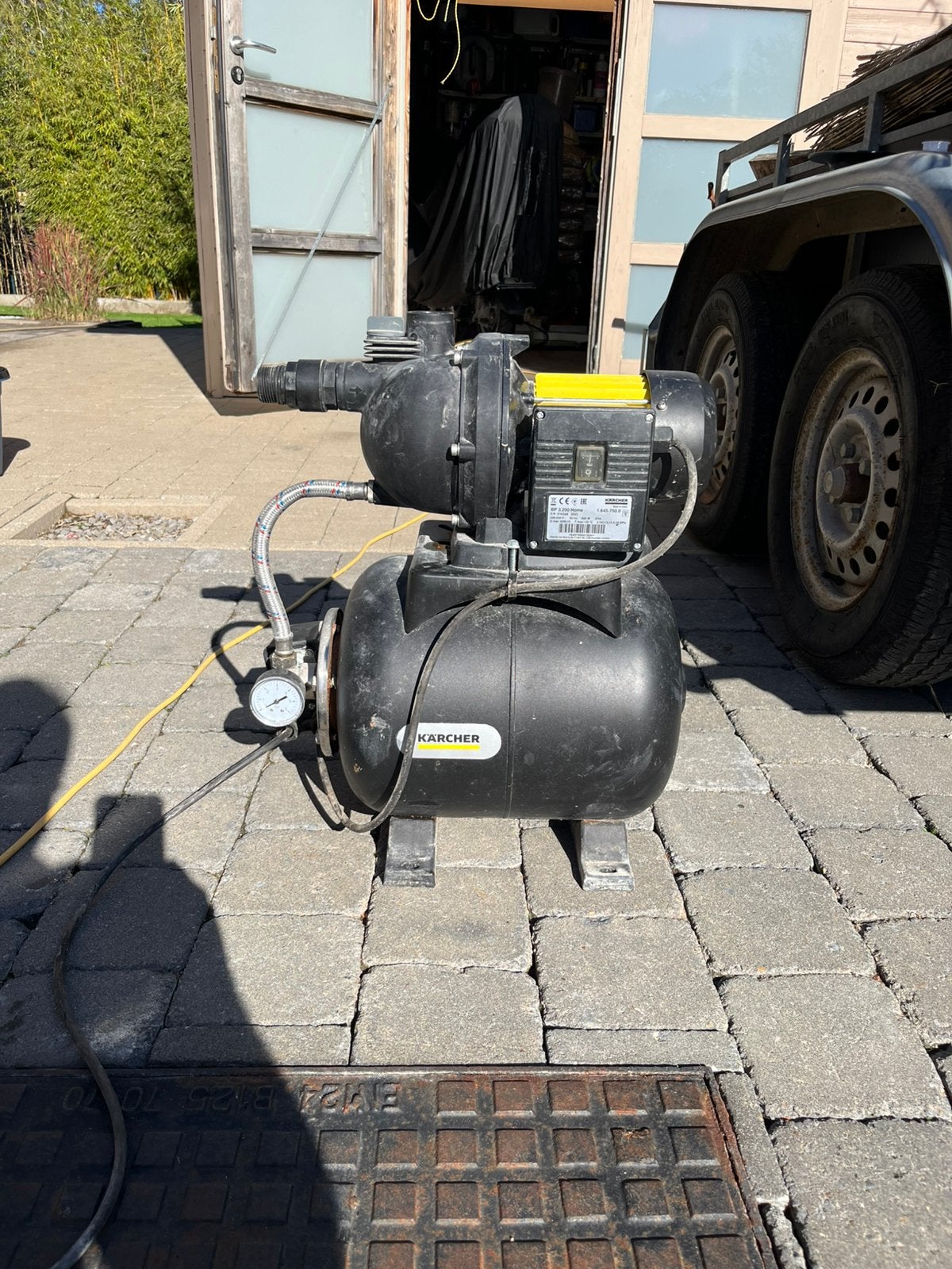 Karcher huishoudspomp, Tuin en Terras, Ophalen, Gebruikt