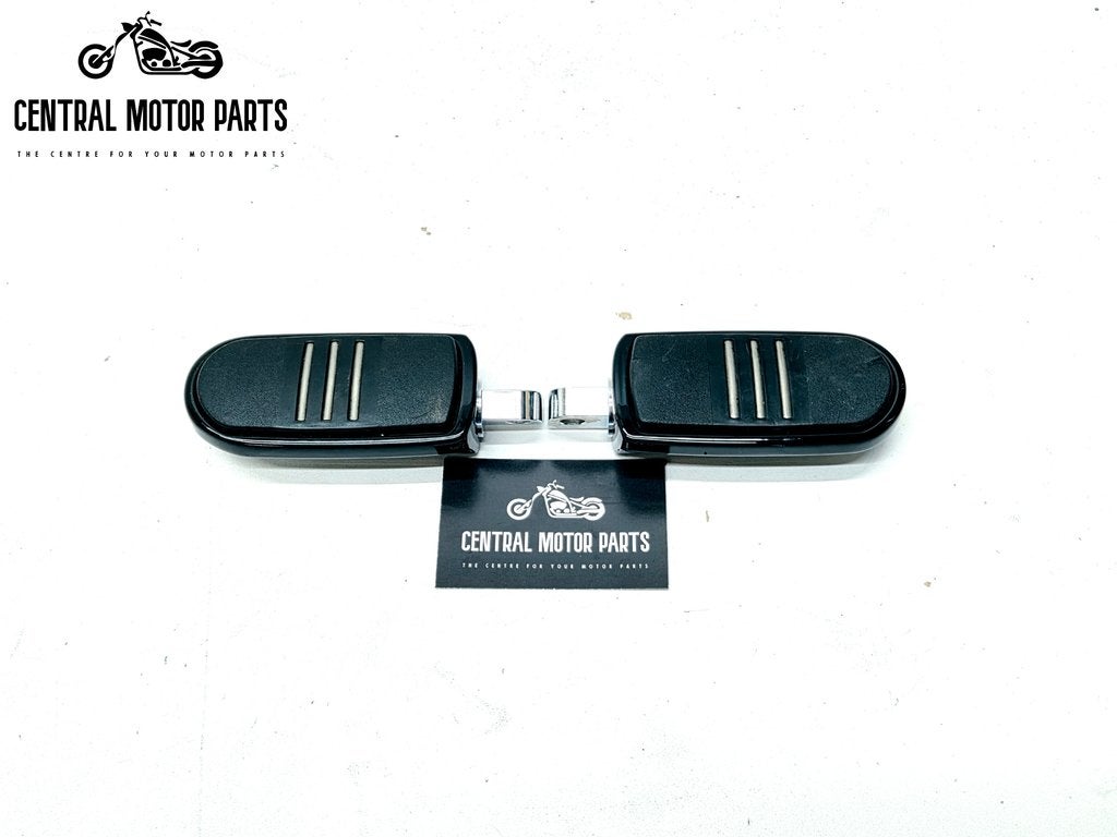 Repose-pieds Streamliner noirs pour passager - 2, Motos, Pièces | Harley-Davidson, Utilisé, Enlèvement ou Envoi