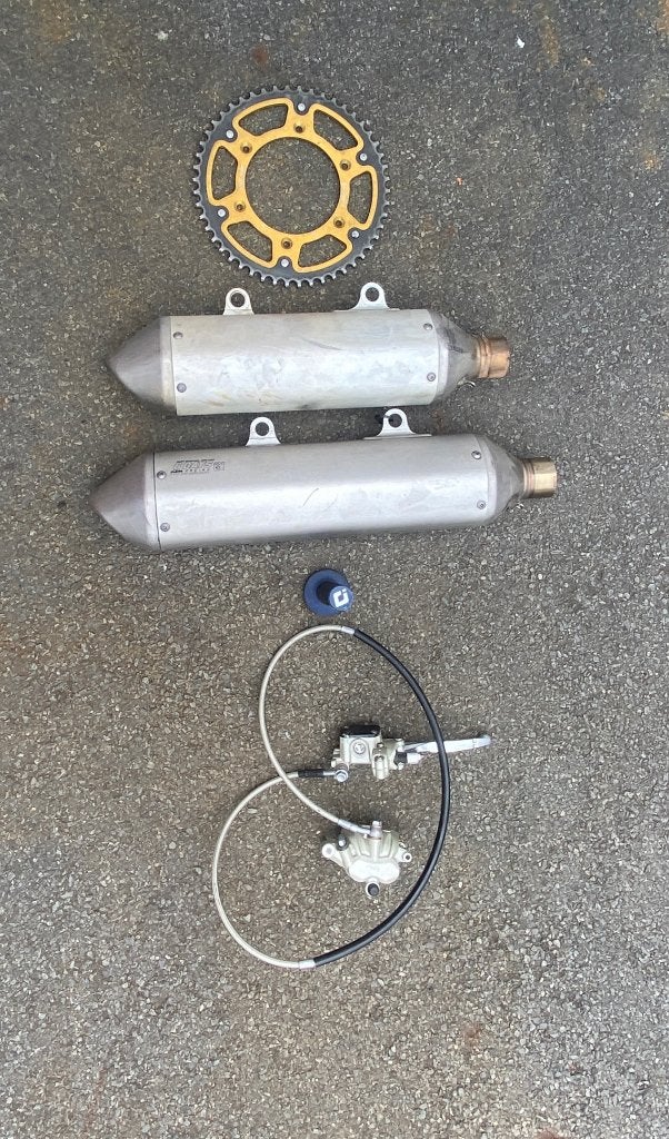 Ktm garageopruim, Motoren, Ophalen, Gebruikt