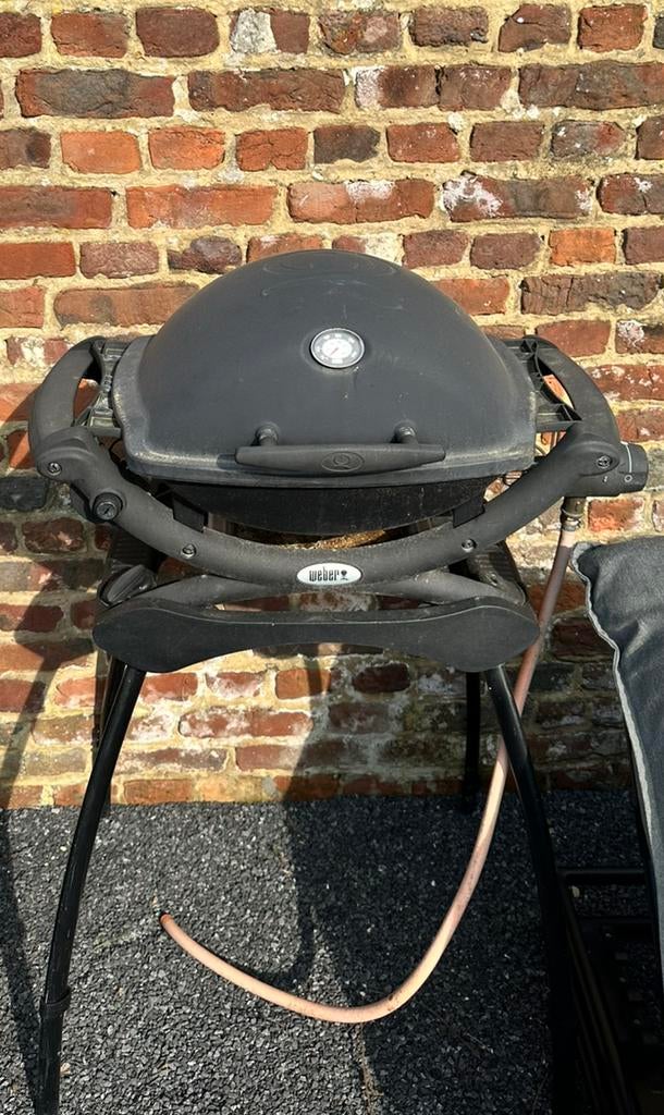 Weber bbq met voet, Ophalen, Gebruikt