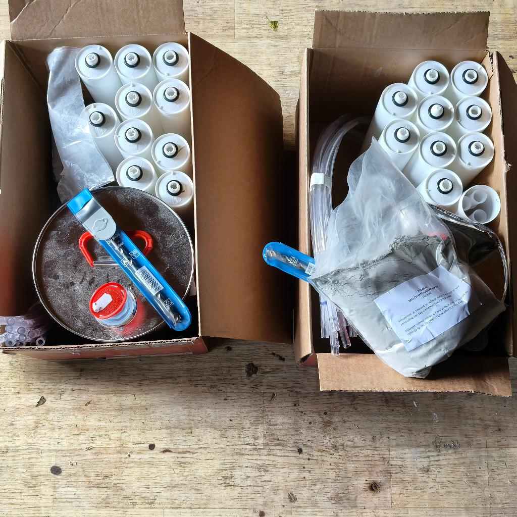 Aquaplan muur injectie kits, Bricolage & Construction, Isolation & Étanchéité, Enlèvement, Comme neuf, Autres matériaux