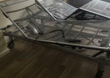 Auping Royal bedden, Huis en Inrichting, Slaapkamer | Bedden, Ophalen, Metaal, 200 cm, Verstelbaar