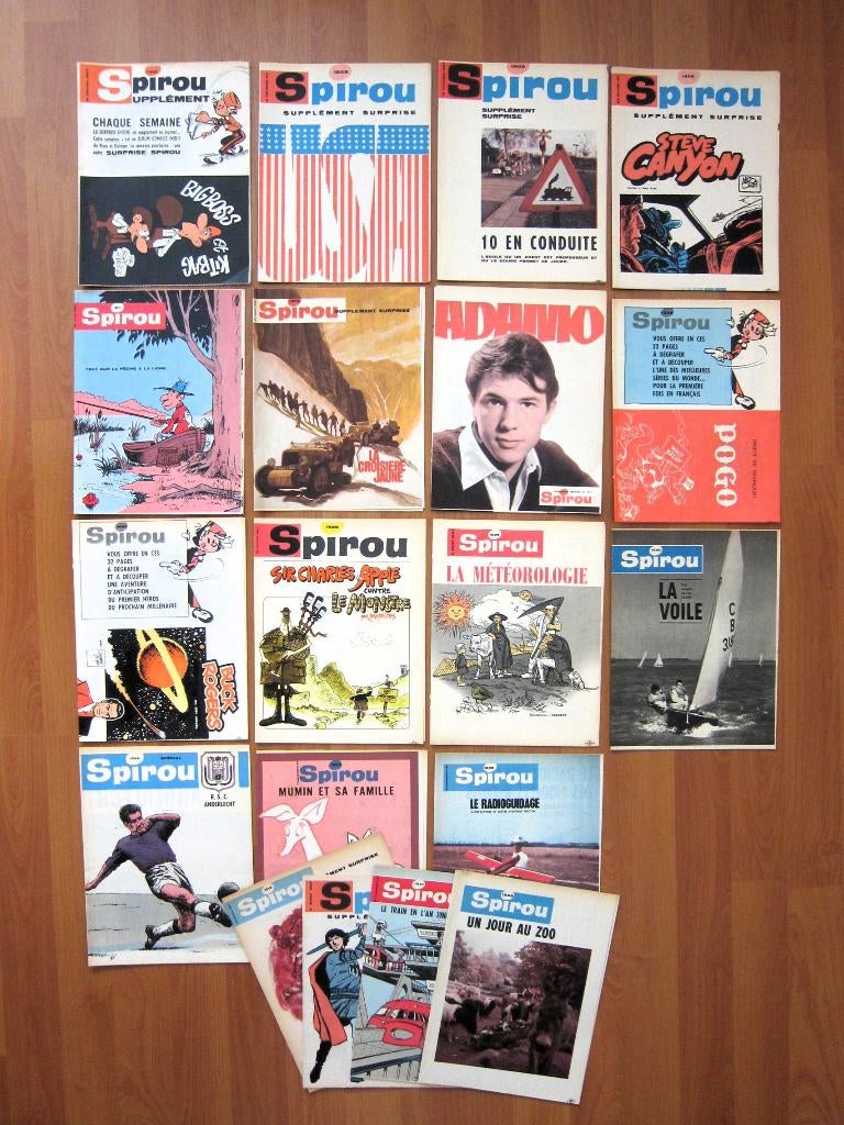 Spirou : Suppléments surprises (1967) TBE, Plusieurs BD, Enlèvement ou Envoi, Comme neuf, Divers auteurs