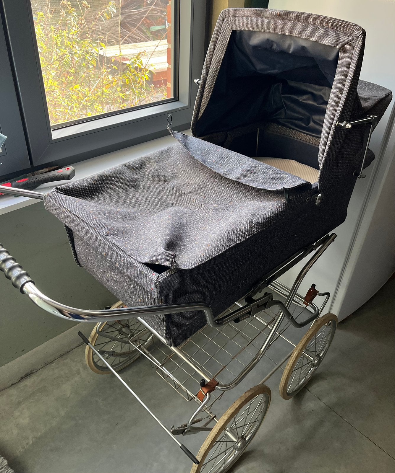 Vintage kinderwagen, Kinderen en Baby's, Ophalen, Zo goed als nieuw, Kinderwagen