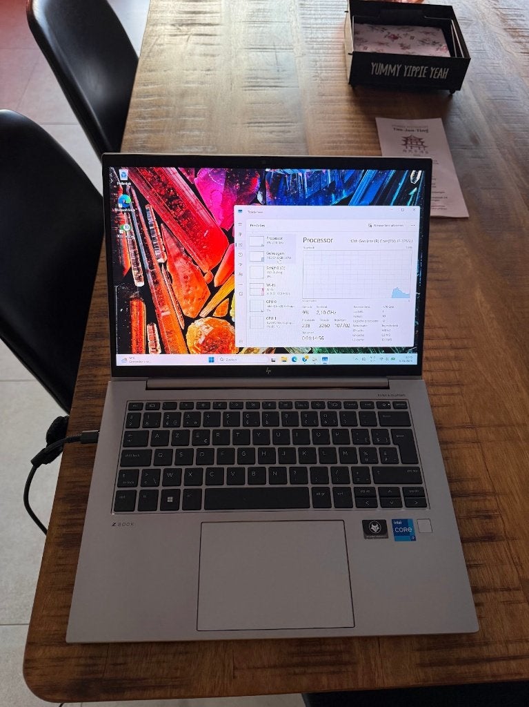 HP ZBook Firefly 14 inch G6, Ophalen, Hp, Gebruikt, Met videokaart