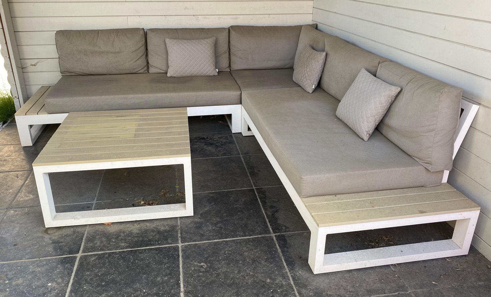 Loungeset., Enlèvement, Comme neuf, Sets de jardin