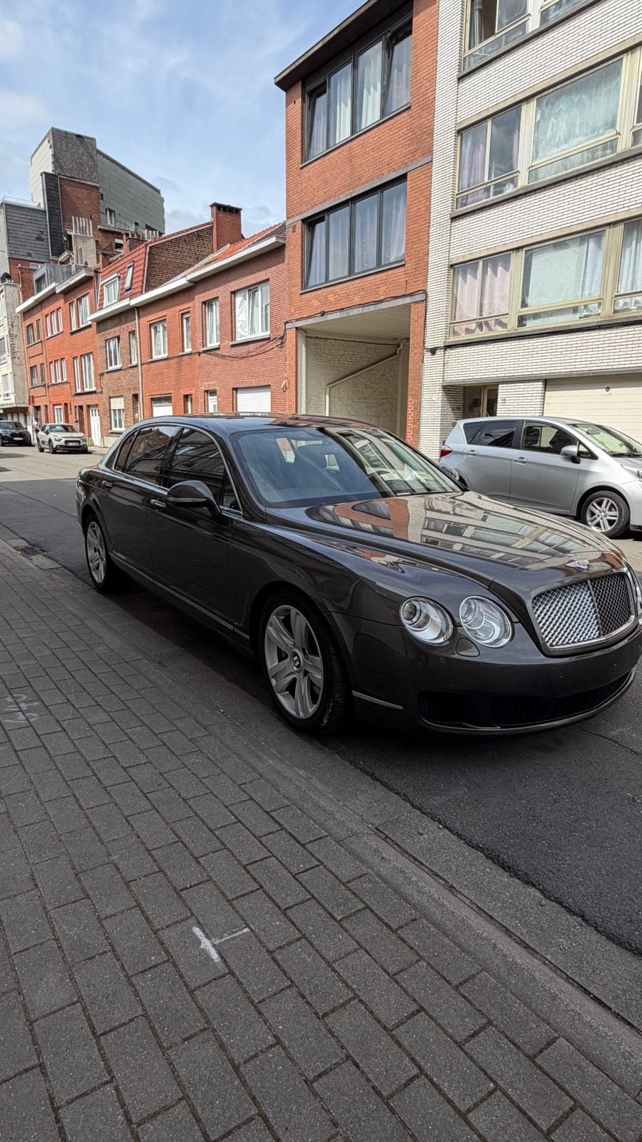 Bentley flying spur continental W12, Auto's, Bentley, Automaat, Zwart, Leder, Particulier