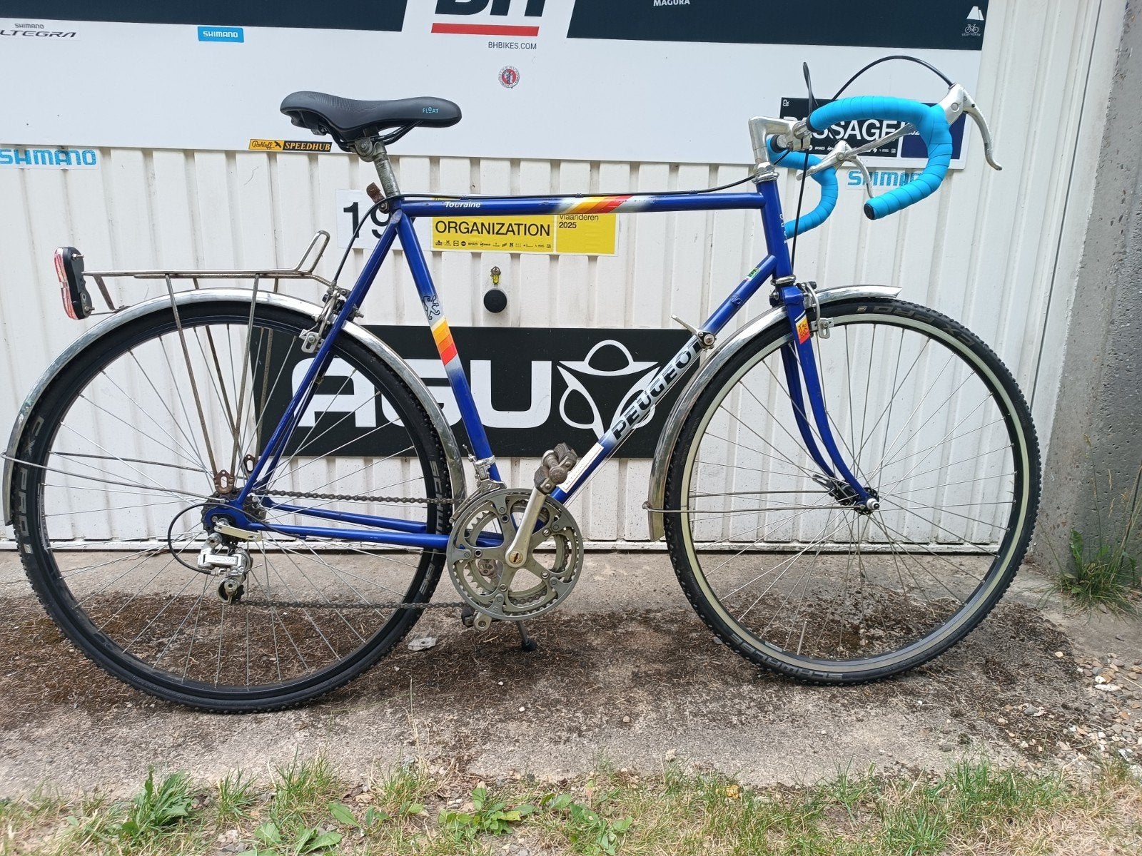 Racefiets/ koersfiets, Ophalen