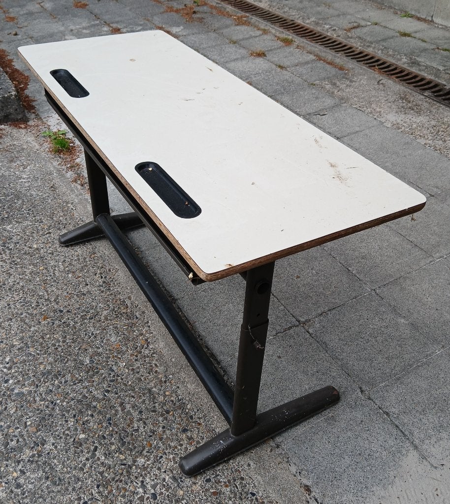 Vintage schoolbank, Vintage, Ophalen, Gebruikt, Schoolbureau