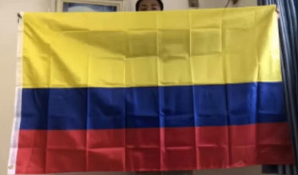 Grote vlag Colombia (150x90cm) Nieuw., Ophalen of Verzenden, Nieuw