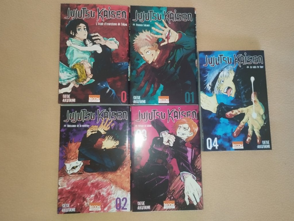 Lot JJK Tomes 0 à 4 , état neuf car collectionneur, Enlèvement, Neuf, Divers auteurs