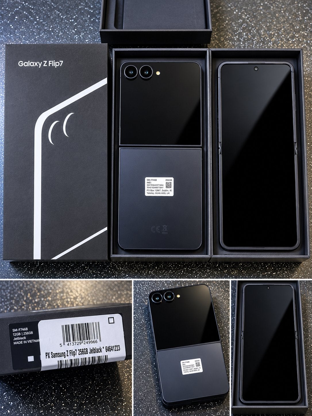 Samsung Galaxy Z Flip7 - 256 GB - Zwart, Ophalen of Verzenden, Nieuw