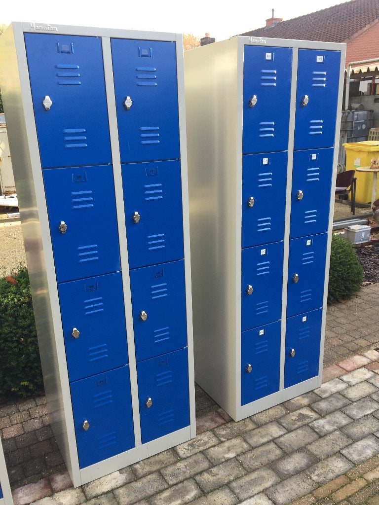 8 - deurs lockers / vakkenkasten - Manutan - als nieuw !!, Enlèvement, Comme neuf