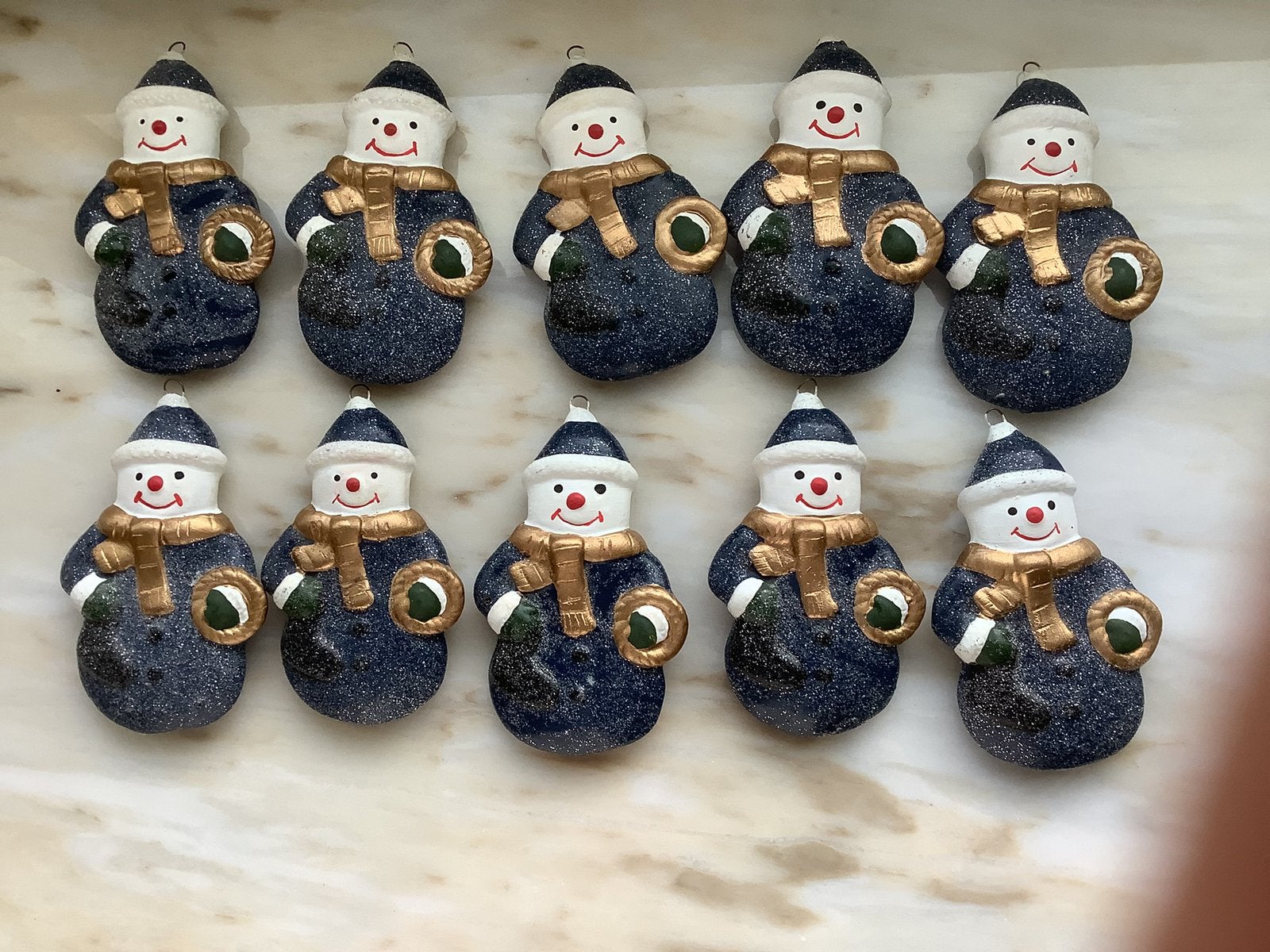10 stuks kerstversiering.  Nieuw.  Samen 10€., Diversen, Ophalen of Verzenden, Nieuw