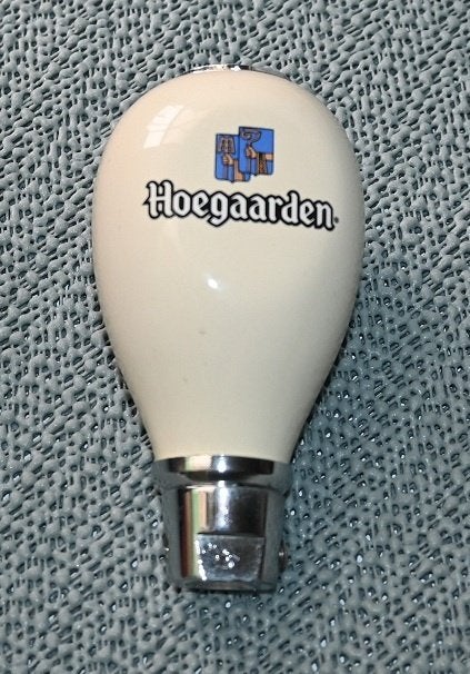 Porseleinen Tapknop / Hoegaarden # 1, Verzenden, Zo goed als nieuw, Overige typen, Overige merken