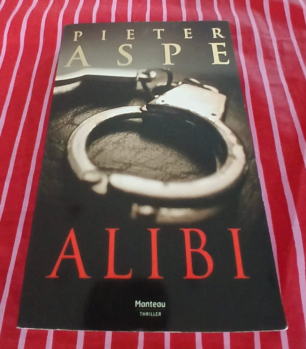 Thriller “Alibi” van Pieter Aspe, Ophalen of Verzenden, Zo goed als nieuw, België