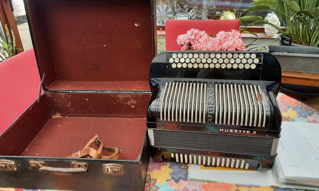 Hohner accordeon, Muziek en Instrumenten, Ophalen, Hohner