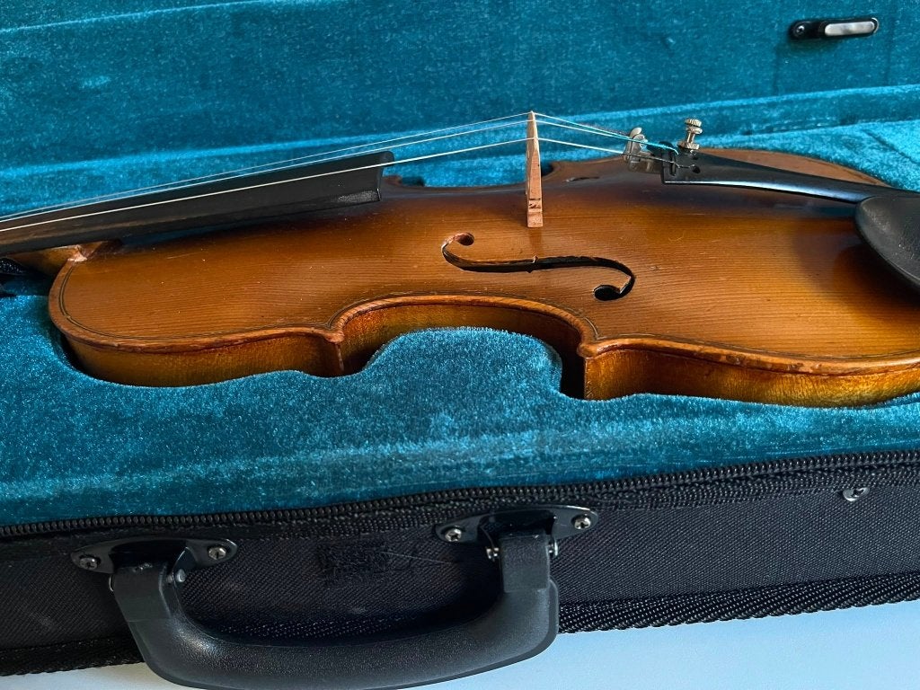 Violon Antonius Stradivarius du XXe siècle., Musique & Instruments, Instruments à cordes frottées | Violons & Altos, Violon, Avec valise
