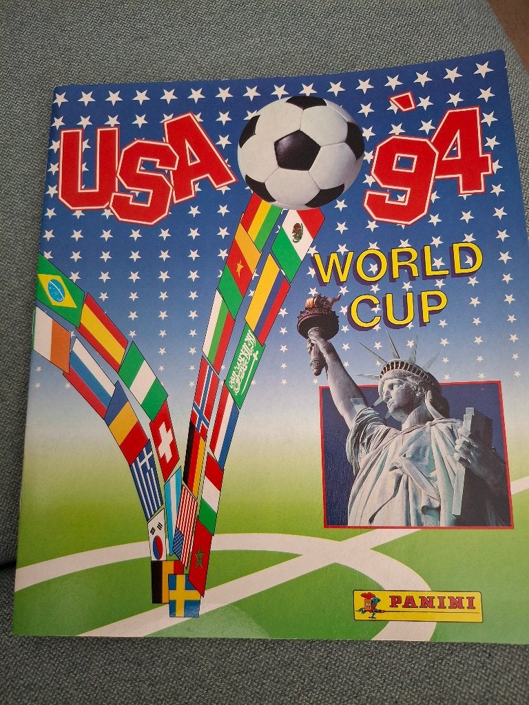 2 PANINI WORLD CUP 94 USA MINT COMPLETE STICKER ALBUM 1994, Ophalen