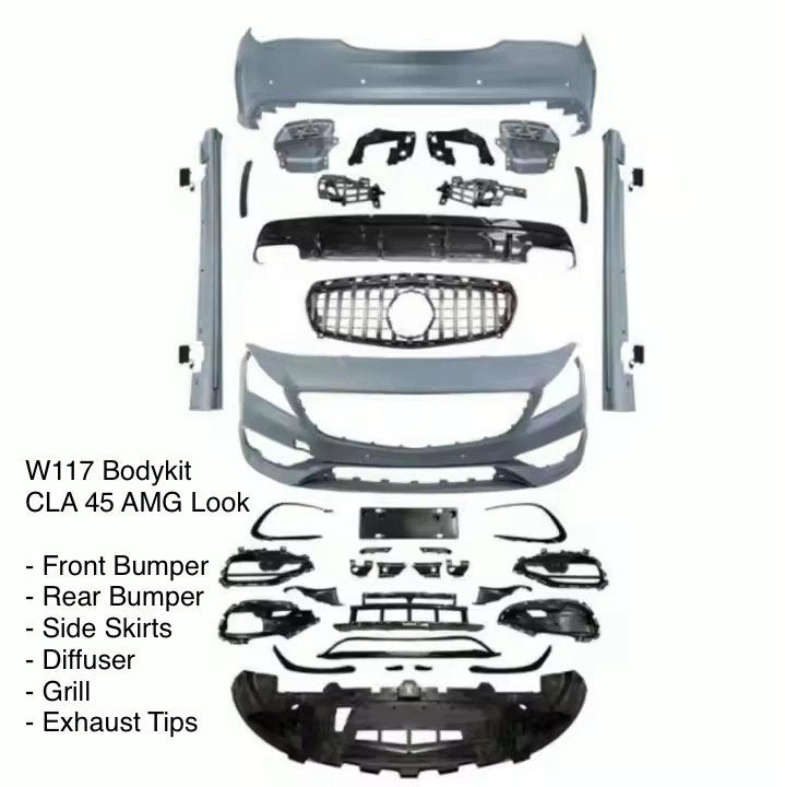 KIT MERCEDES CLA W117 AMG – LOOK CLA45 – PROMOTION, Neuf, Pare-chocs, Enlèvement, Mercedes-Benz