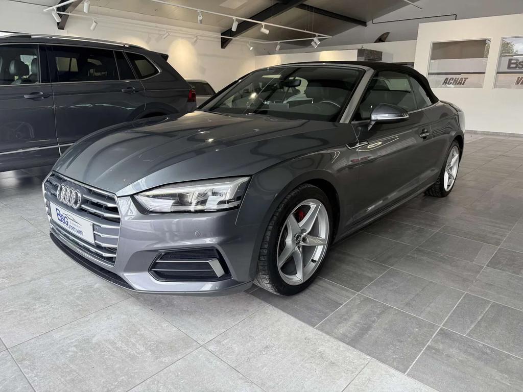 Audi A5 A5 Cabriolet 2.0 TFSI *COCKPIT*LED*GPS*EURO 6b, Autos, Argent ou Gris, Achat, Euro 6, Entreprise