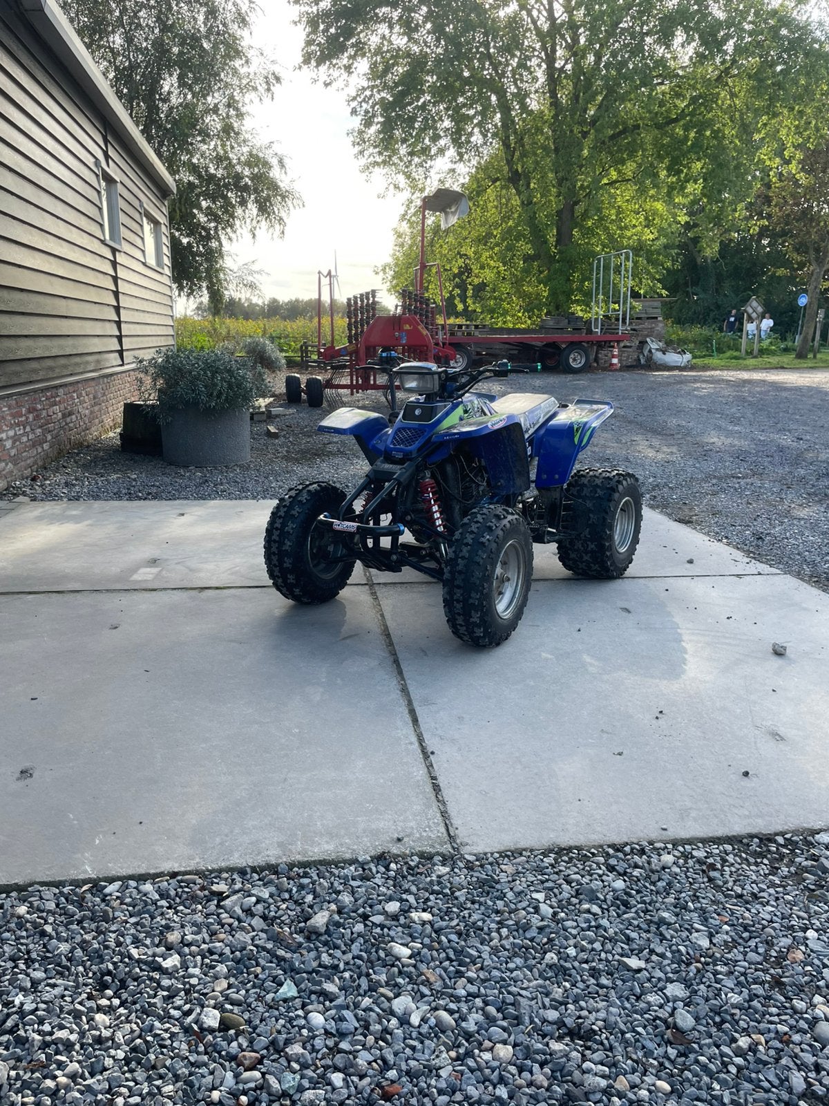 Yamaha blaster, Motoren