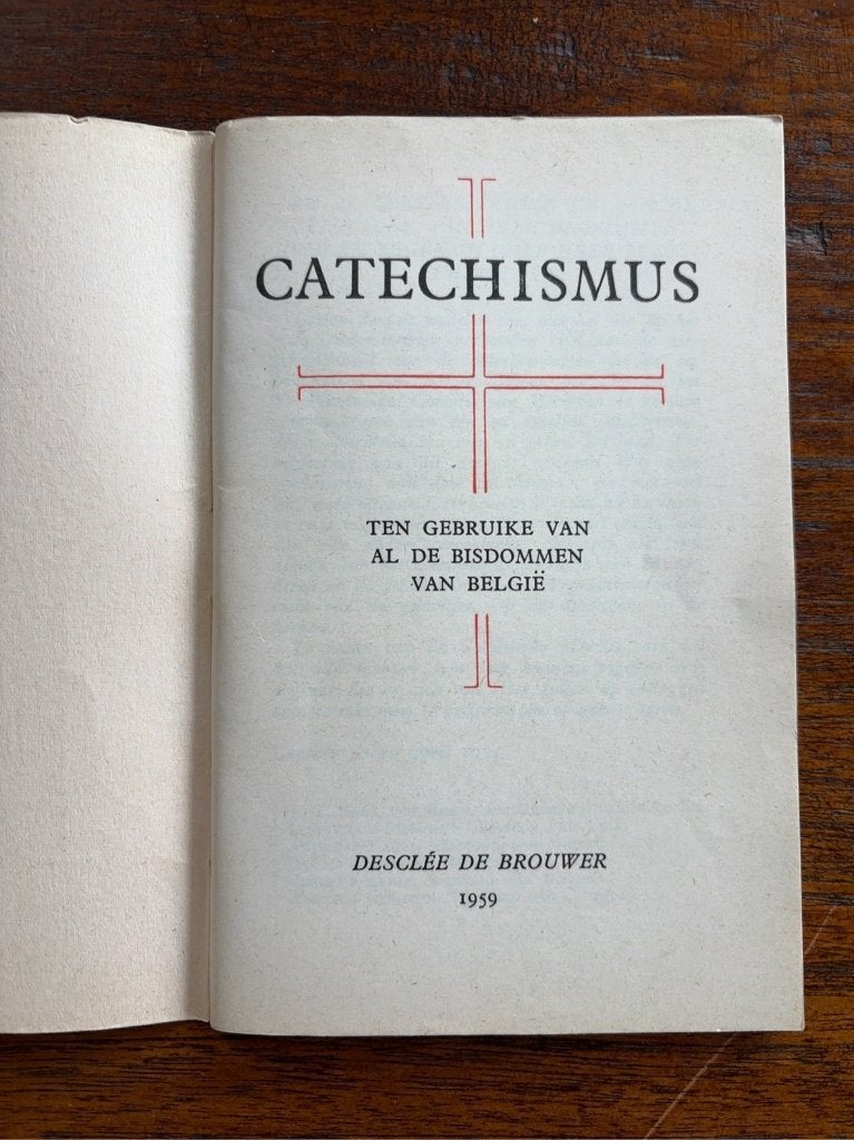3 x catechismus, Livres, Religion & Théologie, Utilisé, Christianisme | Catholique, Envoi