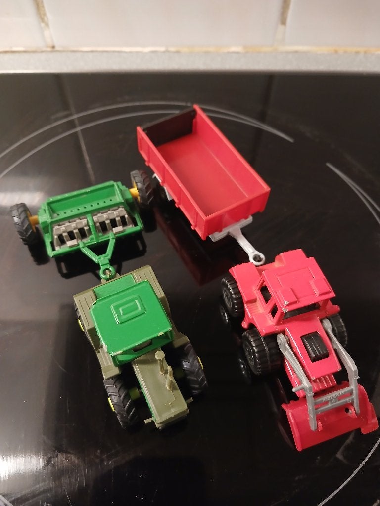 Speelgoedtractoren (set van twee), Kinderen en Baby's, Ophalen of Verzenden, Gebruikt