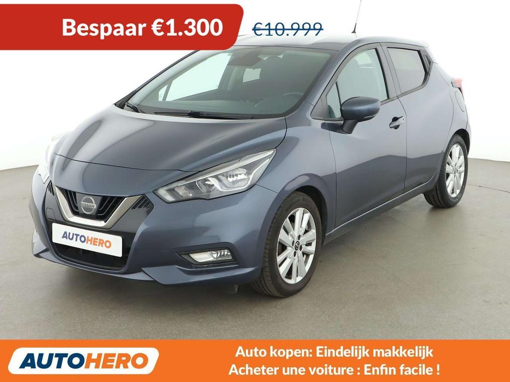 Nissan Micra 1.0 IG-T N-Connecta (bj 2020), Auto's, Voorwielaandrijving, Stof, Gebruikt, https://public.car-pass.be/vhr/2ce2ab7d-f373-46c4-8266-0a1769921dbd